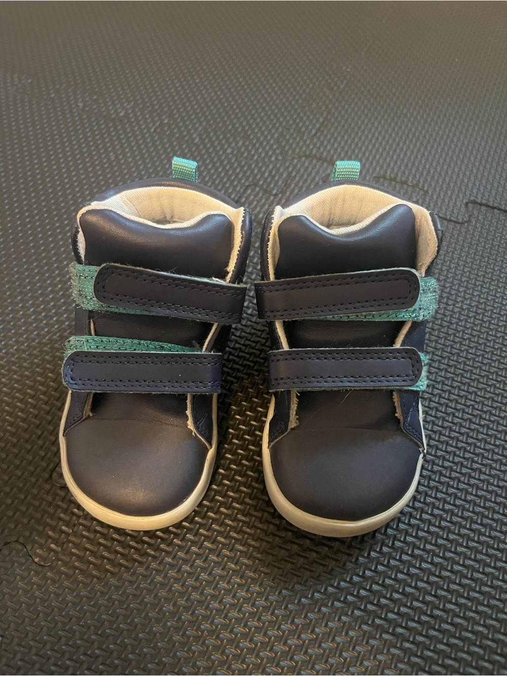 Ten Little Everyday Original High Top Sneakers Blue Sz 5.5 Toddler